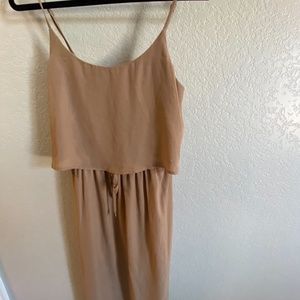 NWT Peridot  Boutique tan dress SZ. Large